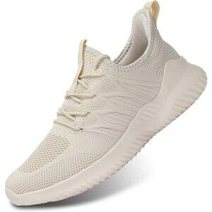 Mens Slip Walking Lightweight Breathable Casual Soft Sole Trainers Running Shoes